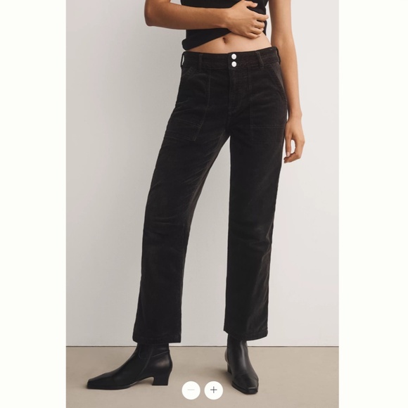 Anthropologie The Wanderer Relaxed-Leg Corduroy Pants by Pilcro - Picture 2 of 5